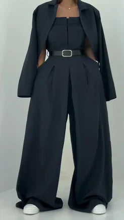 Eclat™ - Conjunto de corpiño + chaqueta para mujer: estilo elegante y moderno