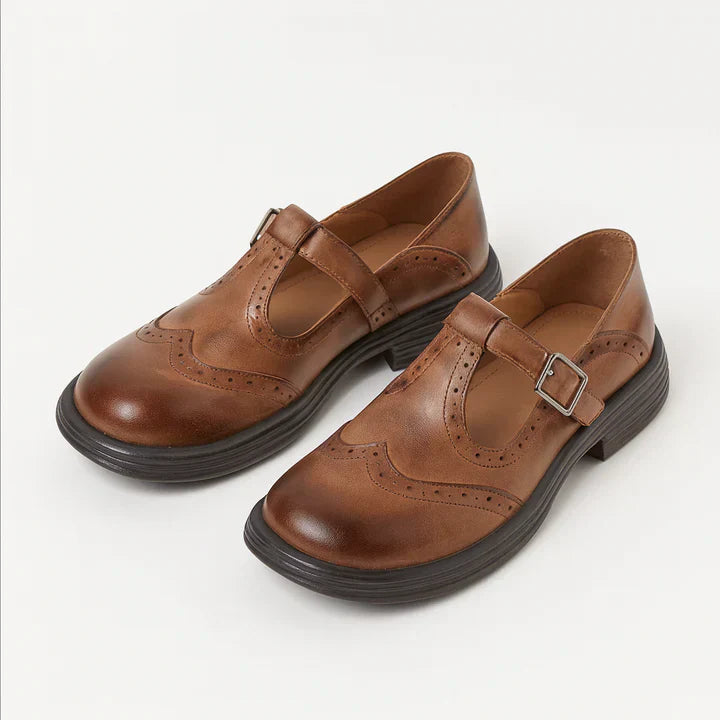 Verda - Elegante zapato de piel