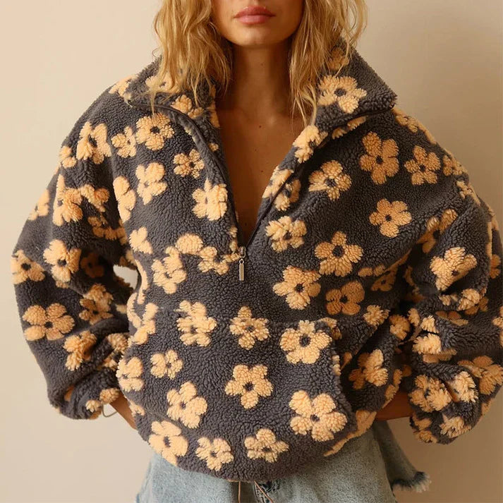 Chloé™ | Suéter de polar bohemio