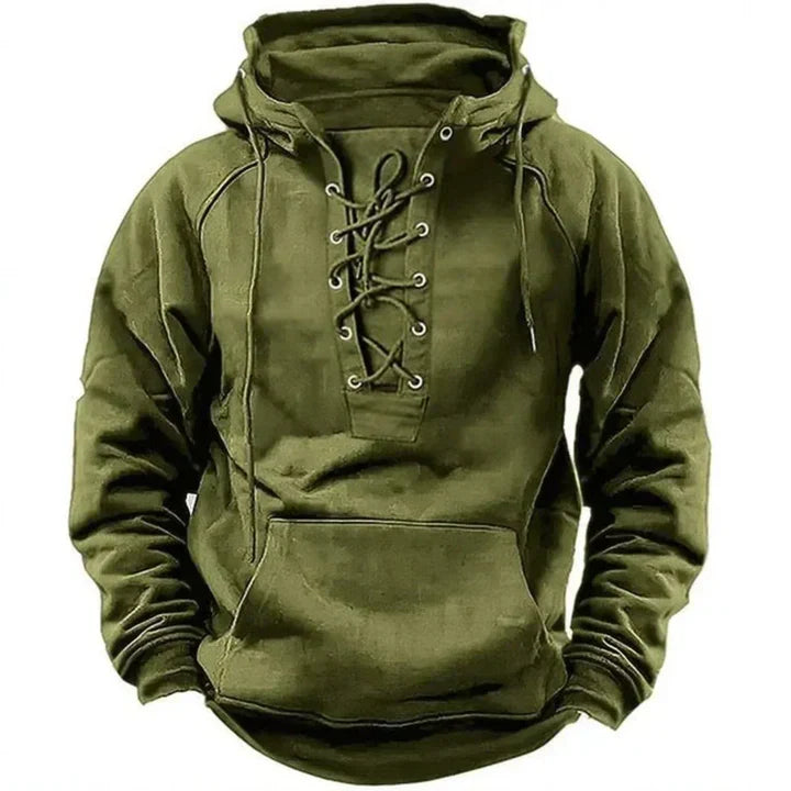 Sudadera con capucha retro: calidez, comodidad y estilo para cada aventura.