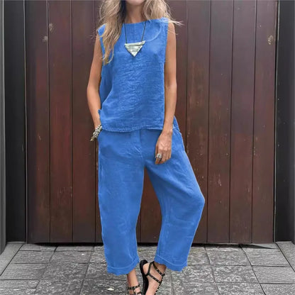 CONJUNTO SANDRA™ TRAJE PRIMAVERA/VERANO MUJER 2024