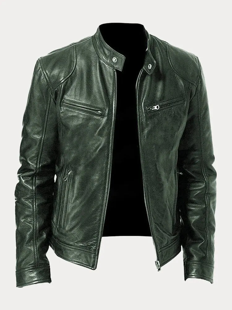 LORAN – Chaqueta de cuero premium