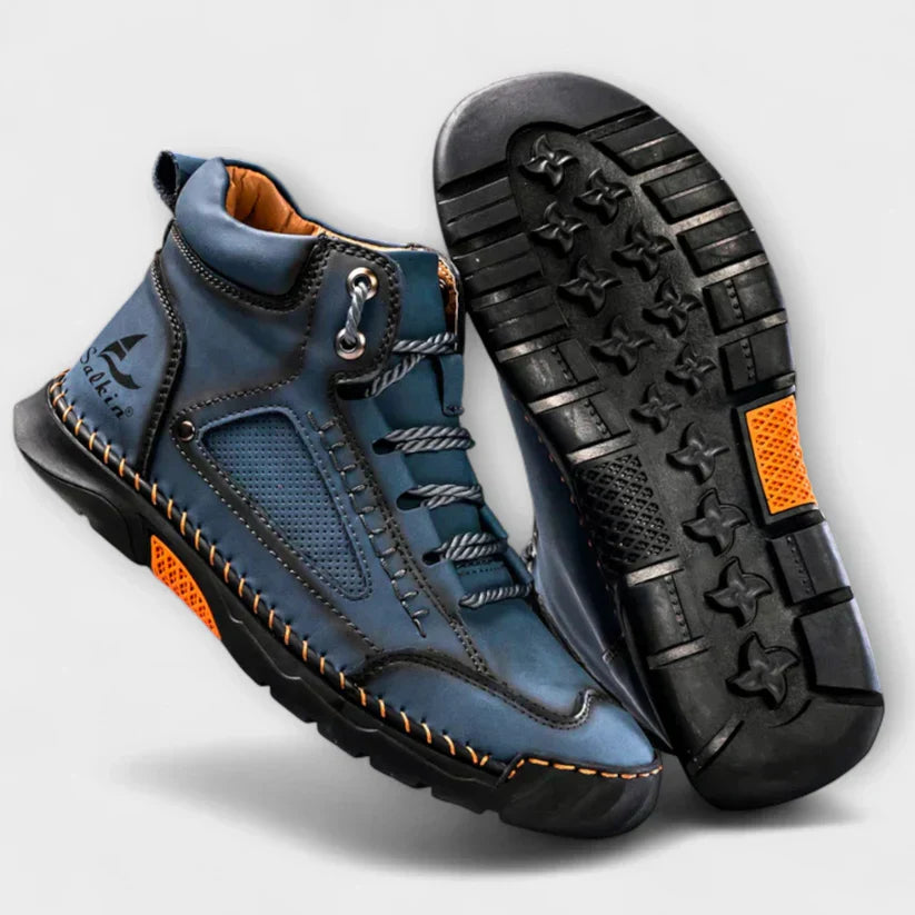 ZAPATOS ALTOS DE CUERO INDESTRUCTIBLES, IMPERMEABLES Y ORTOPEDICOS